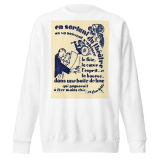 En sortant du théâtre by Anonymous Sweatshirt