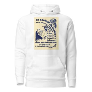 En sortant du théâtre by Anonymous Hoodie