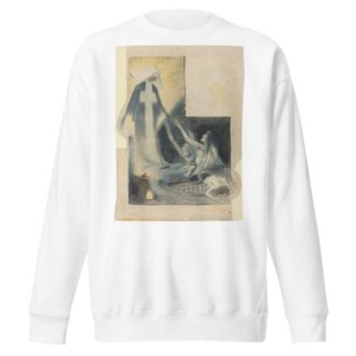 La mort des pauvres-Baudelaire by Théophile Alexandre Steinlen Sweatshirt