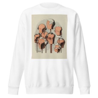 Têtes à perruques by Zut (Alfred Le Petit) Sweatshirt