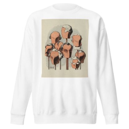 Têtes à perruques by Zut (Alfred Le Petit) Sweatshirt