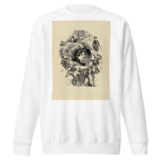 Déjazet by Edmond Morin Sweatshirt