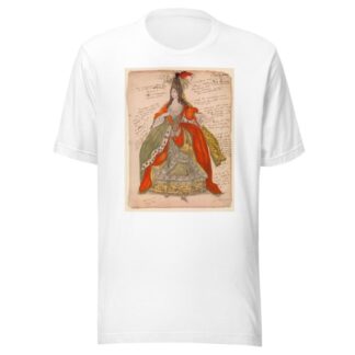 Costume Design for the Queen from ‘Sleeping Beauty’ by Léon Bakst T-Shirt