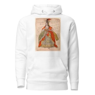 Costume Design for the Queen from ‘Sleeping Beauty’ by Léon Bakst Hoodie