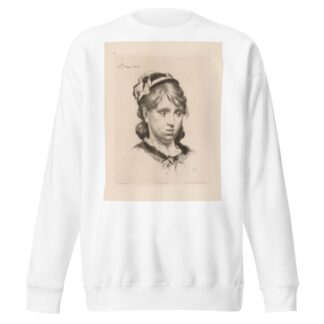 Mlle Mou-Mou by Marcellin-Gilbert Desboutin Sweatshirt