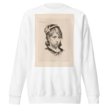 Mlle Mou-Mou by Marcellin-Gilbert Desboutin Sweatshirt