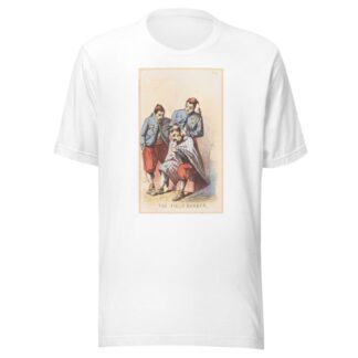 The Field Barber by Winslow Homer T-Shirt