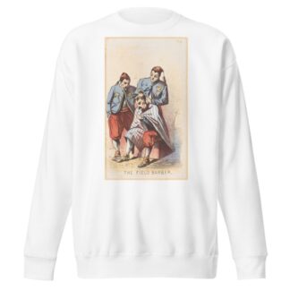 The Field Barber by Winslow Homer Sweatshirt