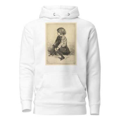 Seymour Haden Jr., Seated by James Abbott McNeill Whistler Hoodie