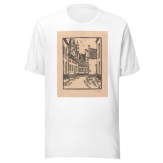 Rue du Coq, Nivelles by Paul Collet T-Shirt