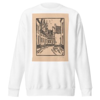 Rue du Coq, Nivelles by Paul Collet Sweatshirt