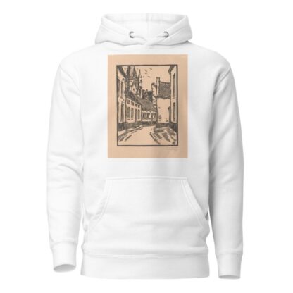 Rue du Coq, Nivelles by Paul Collet Hoodie
