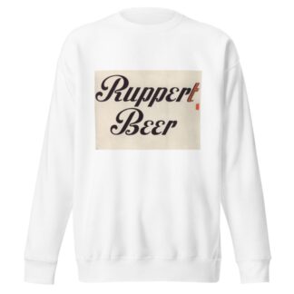Stylized logo for Ruppert Beer by Winold Reiss Sweatshirt