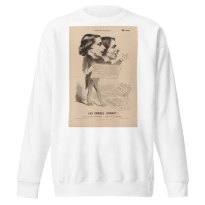 Les frères Anatole et Hippolyte Lionnet by Eugène Giraud Sweatshirt