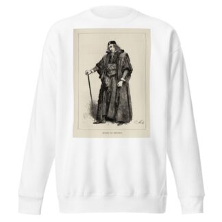 Henry Irving as Shylock in Shakespeare’s Merchant of Venice by Frederick Barnard Sweatshirt
