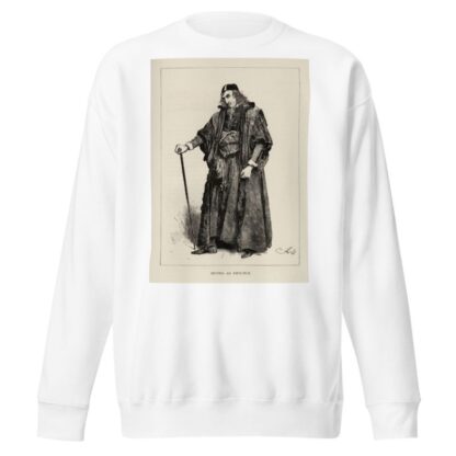 Henry Irving as Shylock in Shakespeare’s Merchant of Venice by Frederick Barnard Sweatshirt