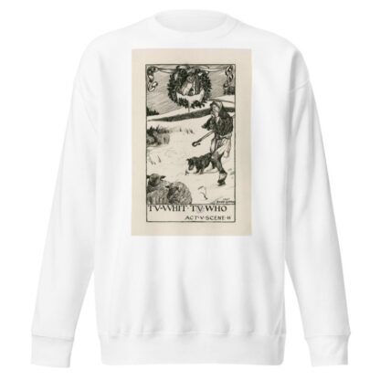 Love’s labours lost; Tu Whit Tu Who Act V Scene II by Byam Shaw Sweatshirt
