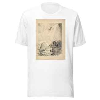 View of the American Falls, from below the Cave of the Winds by Harry Fenn T-Shirt