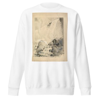 View of the American Falls, from below the Cave of the Winds by Harry Fenn Sweatshirt