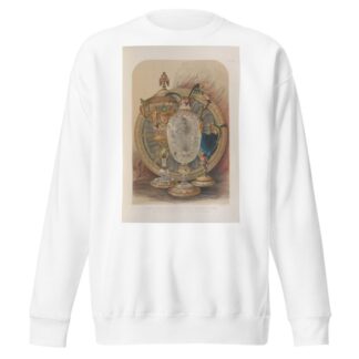 Enamelled vase & dish by Matthew Digby Wyatt Sweatshirt