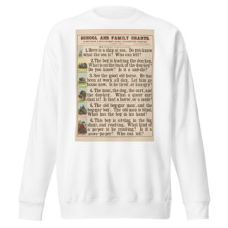 No. V. Reading by Marcius Willson Sweatshirt
