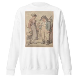 The customs inspector by Thomas Rowlandson Sweatshirt