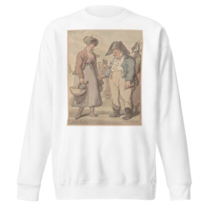 The customs inspector by Thomas Rowlandson Sweatshirt