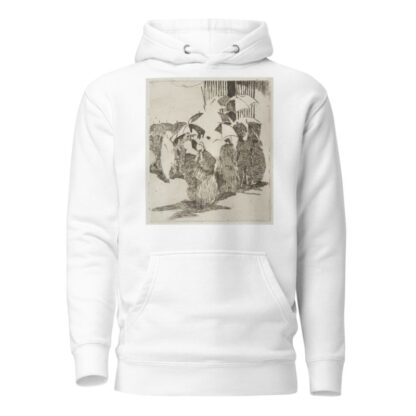 Line in Front of the Butcher Shop by Édouard Manet Hoodie