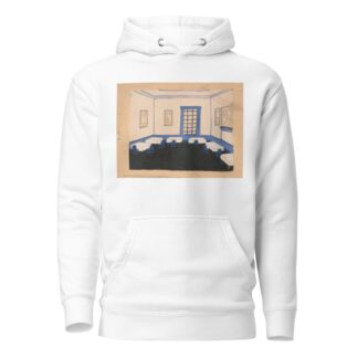 Interior perspective studies for Restaurant Crillon, 15 East 48th Street, New York, NY.] [Interior perspective study. by Winold Reiss Hoodie