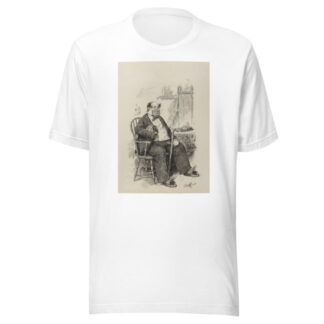 Dombey and Son; Captain Cuttle by Frederick Barnard T-Shirt