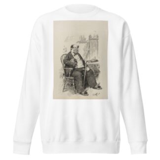 Dombey and Son; Captain Cuttle by Frederick Barnard Sweatshirt