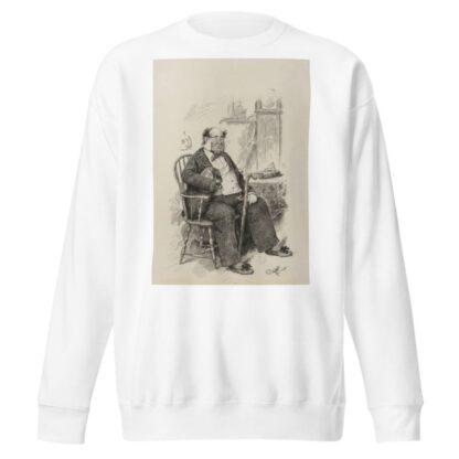 Dombey and Son; Captain Cuttle by Frederick Barnard Sweatshirt