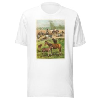 Durch die Welt voller Wonne und Jugendlust! Pl.05 by Ludwig Friedrich Göbelbecker T-Shirt