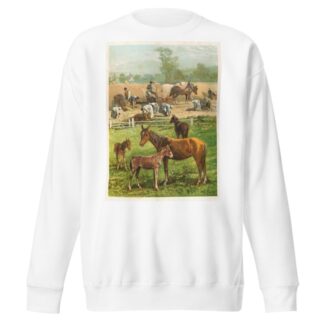 Durch die Welt voller Wonne und Jugendlust! Pl.05 by Ludwig Friedrich Göbelbecker Sweatshirt