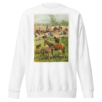 Durch die Welt voller Wonne und Jugendlust! Pl.05 by Ludwig Friedrich Göbelbecker Sweatshirt