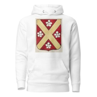 Etude pour un vitrail à motif héraldique ; écusson by Prosper Lafaye Hoodie