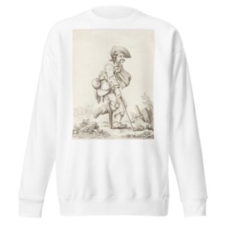 Bettler mit Holzbein by Marquard Wocher Sweatshirt