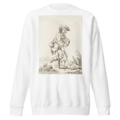 Bettler mit Holzbein by Marquard Wocher Sweatshirt