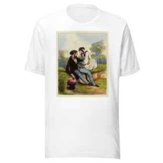 Essaie un peu de ne pas me mener à tous les jugements, quand tu seras Procureur du roi, et tu verras by Paul Gavarni T-Shirt
