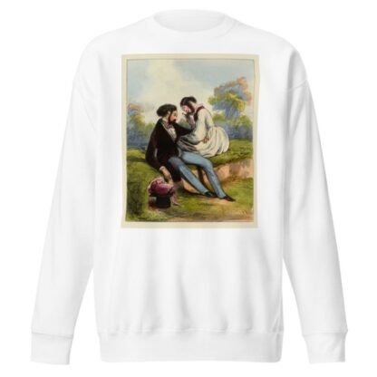 Essaie un peu de ne pas me mener à tous les jugements, quand tu seras Procureur du roi, et tu verras by Paul Gavarni Sweatshirt