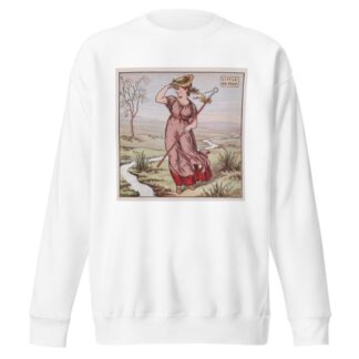 Little Bo-Peep by Walter Crane Sweatshirt