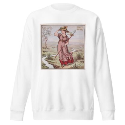 Little Bo-Peep by Walter Crane Sweatshirt