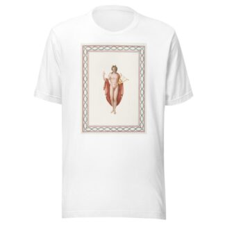 Nude youth with gold harp. by Pierre-Jean Mariette T-Shirt