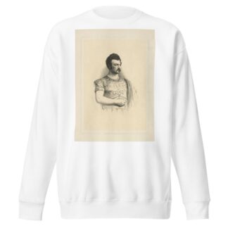 Edwin Forrest as Spartacus. The Gladiator. Act V. Scene I. by H. G. Hall Sweatshirt