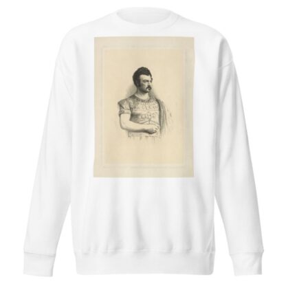 Edwin Forrest as Spartacus. The Gladiator. Act V. Scene I. by H. G. Hall Sweatshirt