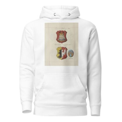 Herby Rzeczypospolitej Polskiej i W. X. Litewskiego. T. 1 Pl.024 by Boleslaw Starzyński Hoodie