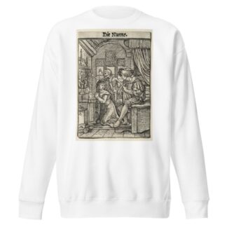 The Nun by Hans Holbein The Younger Sweatshirt
