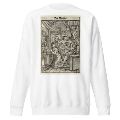 The Nun by Hans Holbein The Younger Sweatshirt