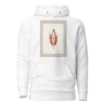 Nude youth with gold harp. by Pierre-Jean Mariette Hoodie