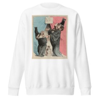 La consultation by André Gill Sweatshirt